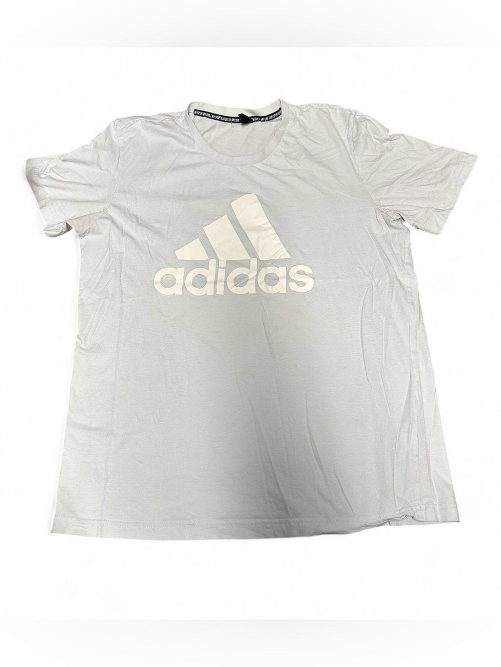 Adidas light blue t-shirt Size XL